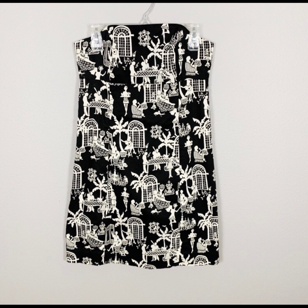 Lilly Pulitzer late night toile dress